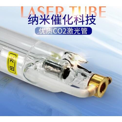 High energy super long warranty CO2 laser tube 40W700MM tile laser engraving and cutting machine