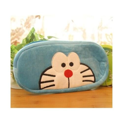 Japan 20CM Cotton Stationery BAG Kids BAG Case Plush ; Lady Coin Cosmetics Purse & Wallet Pouch BAG
