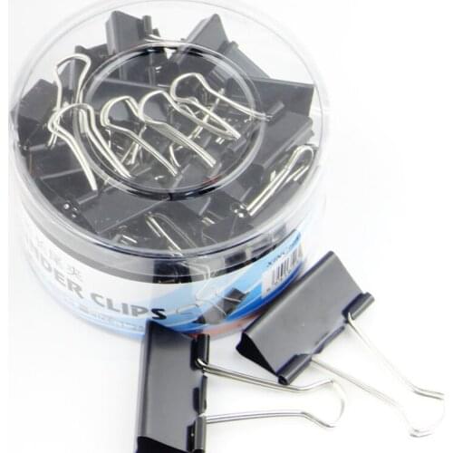 Office stationery barreled black tail clip 2 41mm wallet 24 bucket dovetail clip