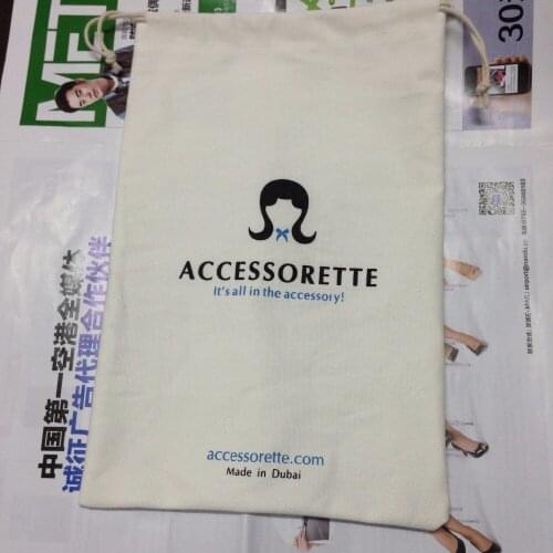 500pcs canvas small drawstring bag jewelry bag wholesale custom 7*9cm gift bag with 2 colors printing and DHL shipping include