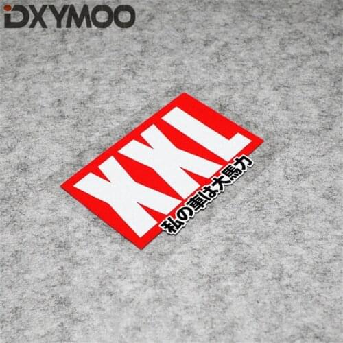 Car Styling Funny Large Size XXL JDM Auto Window Tail Decorate Sticker for AE86 GK5