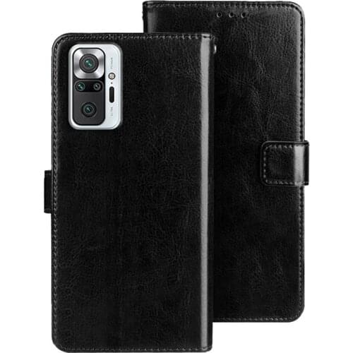 Case For Xiaomi Redmi Note 10S чехол Flip Leather Wallet Book Cover Stand Funda For Redmi Note 10 Pro Max 5G Global Coque Shell