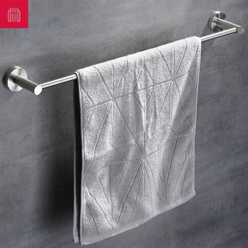 Diiib Dabai Towel Bar Matte Brushed Stainless Steel Towel Holders Bathroon Single Towel Rail Holder Rack Bathroom Accessories