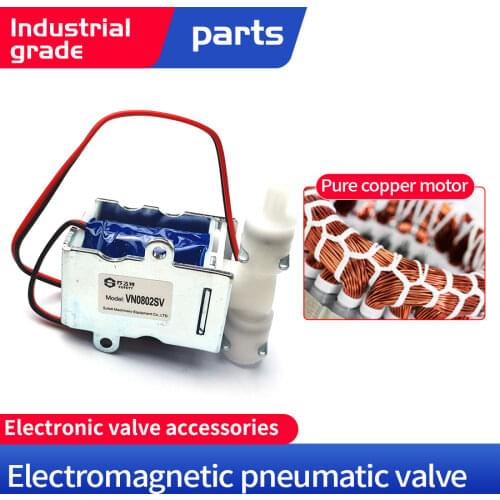 Solenoid pneumatic valve 6V 12V 24V control valve two position five way electronic valve all copper coil vn0702sv