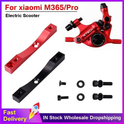 Zoom Xtech Brake HB100 Adapter Kit for Xiaomi M365 and Pro 1S Pro 2 Electric Scooter Disc Brake Caliper Mount Adapter Accessory