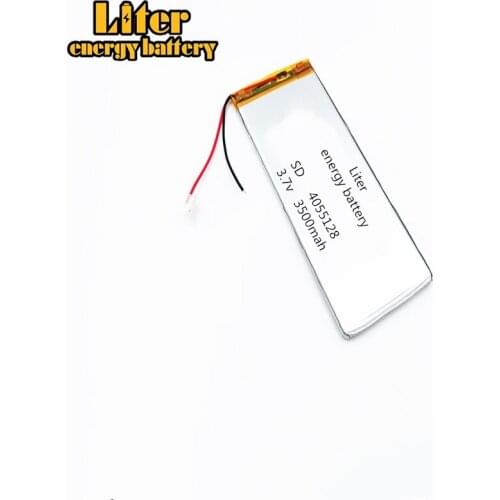 Liter energy battery 4055128 3.7V 3500mAh Polymer lithium batteries Tablet PC Universal Battery Digital Battery