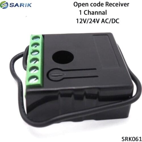 Mini RF Wireless Remote Control Switch 12v-24v 1 channel rf receiver 433mhz multi function