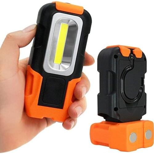 Multifunctional Home Use Magnetic LED Flashlight Torch Flexible Hand Torch Work Inspection Light Outdoor Camping Hiking Lamp