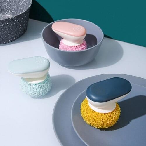 Nano cleaning ball kitchen nano pot washing and dishwashing brush cleaning brush can replace steel ball