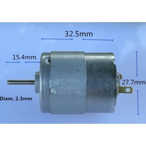 Brand new 365 micro DC motor RS-365PH 24V 8000RPM 27.5*32.5mm printer motor