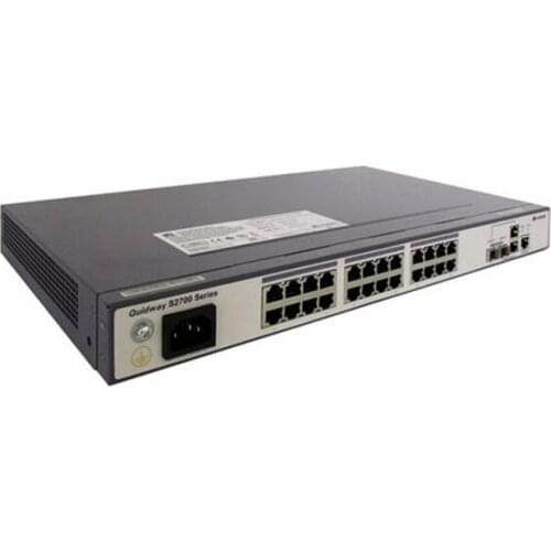 Original HW S2700-26TP-SI-AC 24 x 10/100 + 2 x combo Gigabit SFP S2700 series switches
