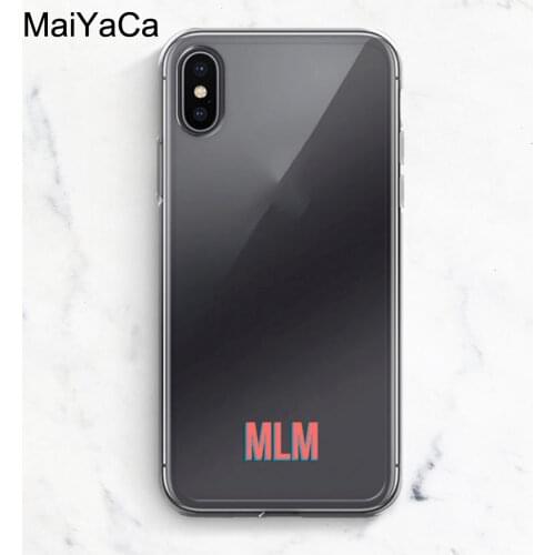 Personalized Clear Phone Case for iPhone 12 mini 11 Pro Max XS XR X 8 Plus 7 SE 2020 6S with Shadow Custom Initials Monogram