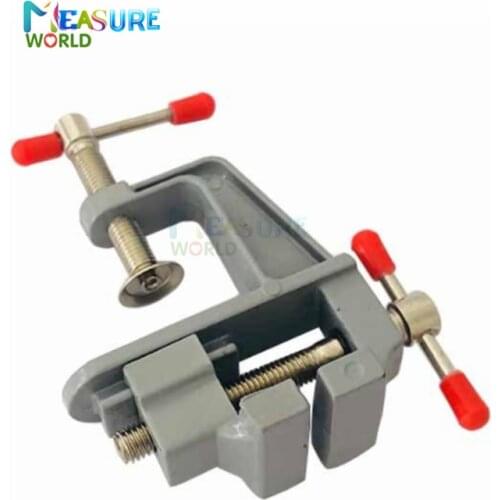 Durable New 30MM DIY Mini Aluminum Alloy Craft little Jewelry Light Table Bench Clamp Varied Tool Vice Tool