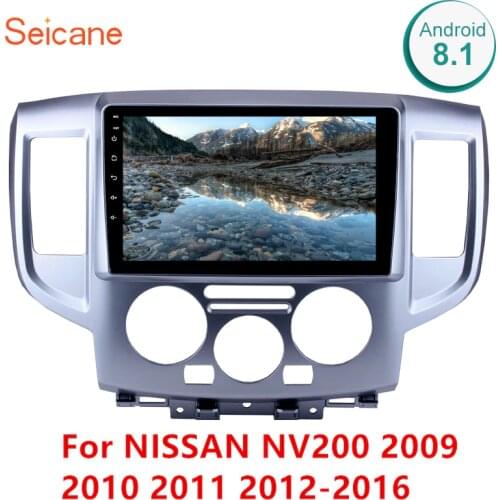 Seicane 9 Inch 2Din Android 9.1 Head Unit Car Radio Stereo WiFi GPS Multimedia Player For NISSAN NV200 2009 2010 2011 2012-2016