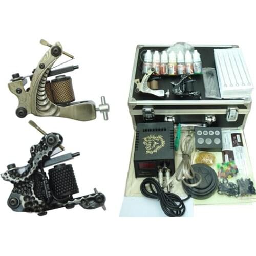 Complete tattoo machine kit for beginners digital tattoo set TK010 makeup permanent machine