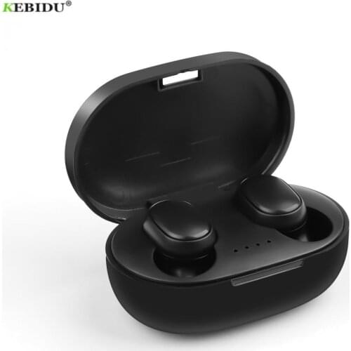 TWS Bluetooth Earphone 5.0 True Wireless Headsets With Mic Handsfree Earphone For xiaomi Redmi Earphone Stereo Earbuds A6S