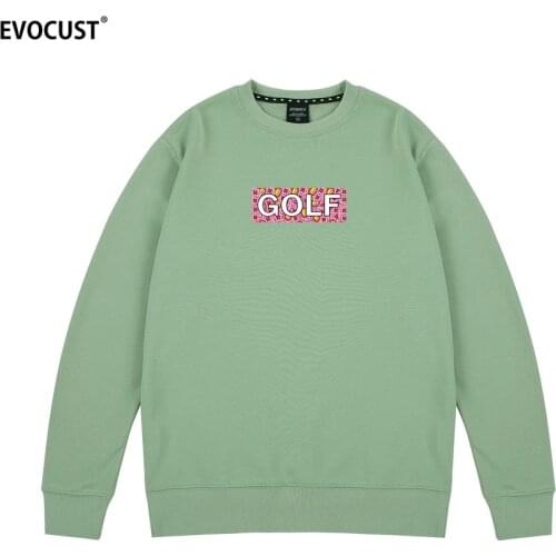 Golf wang Tyler The Creator RIP Hiphop Vintage Cool Graphic Sweatshirts Hoodies men women Skate unisex Combed Cotton