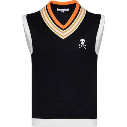 Autumn Winter MARK&LONA Golf Sweater Vest 3 Color New Men Clothes Outdoor Sports Leisure Sleeveless Golf Vest