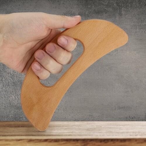 Wooden Blade Board Gua Sha Massage Scraping Slimming Beech Scraper Back Arm Blood Circulation Relaxation Chinese Health Tools