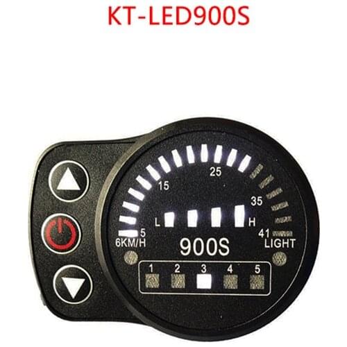 Ebike Display KT-900S LED meter Bicycle Modified Electric Equipped with Waterproof Connector eBike Accessories for KT controller