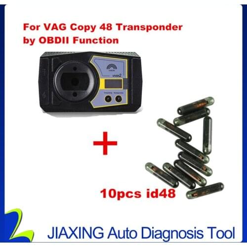 For VAG Copy 48 Transponder by OBDII Function Authorization Service For VVDI2 With 10pcs ID48 chip