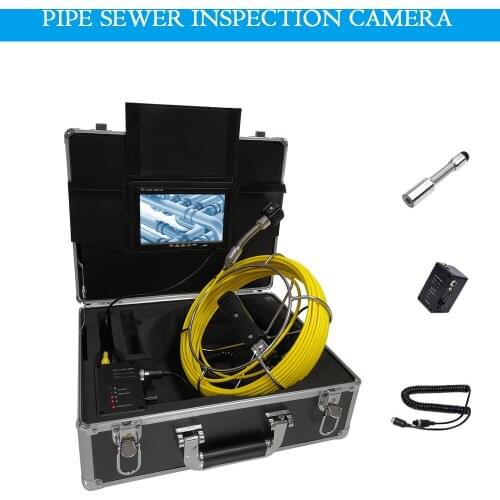 12V 4500mAh Sewer Camera Inspection Industrial Drain Pipe Endoscope 23mm Camera Waterproof Free Shipping