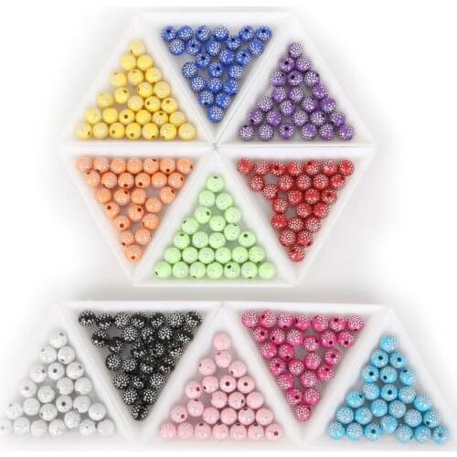 Hot sale and high quality diameter 8mm 100pcs/lot Bright Shiny Round Acrylic Beads For DIY clothing sewing supplies and fabrics