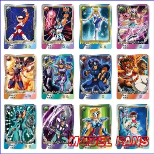MODEL FANS 248pcs/set saint seiya cloth myth Character Collection Card