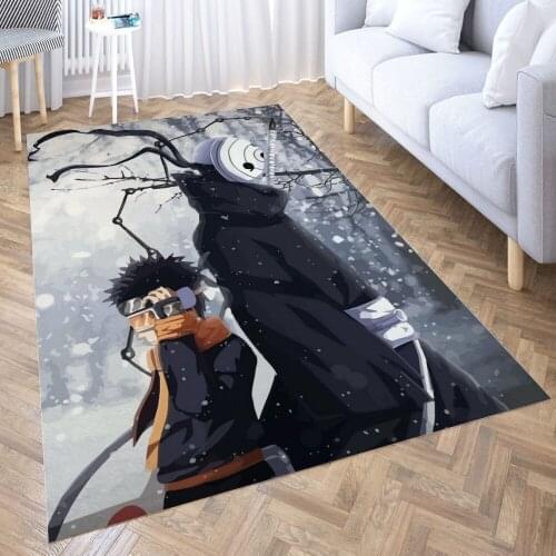 Obito Uchiha Rugs Non-Slip Floor Mat Doormats Home Rug Carpet Bedroom Entrance Door Mat Kitchen Rugs Yoga Mat Doormat Decor
