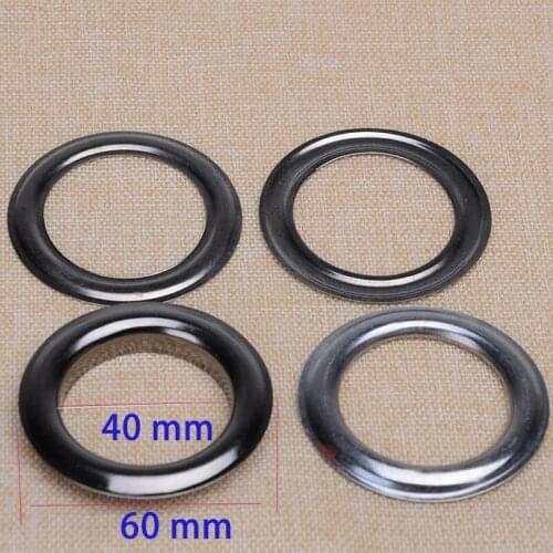 40mm Gunmetal Grommets Drapery Curtain Eyelet Handbag Metal Eyelet 1 3/5 inch inner 200pcs/lot