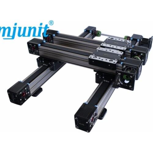 Mjunit MJ60 Customized Length Belt Drive Linear Guide Rail High Strength Motorized Linear Stage