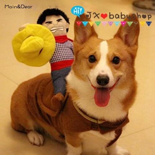 Pet Fashion Individuality Riding Sransformation Outfit Funny Creative Little Pet Costume Attractive Pet Clothes
