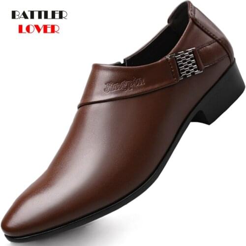 Men Dress Shoes Oxfords Vintage Male Elegant Shoes Party Wedding Shoe Japanese Formal Business Homme Party Office Footwear