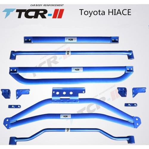 TTCR-II Suspension Strut Bar for TOYOTA HIACE Car Styling Accessories Stabilizer Bar Aluminum Alloy Bar Tension Rod