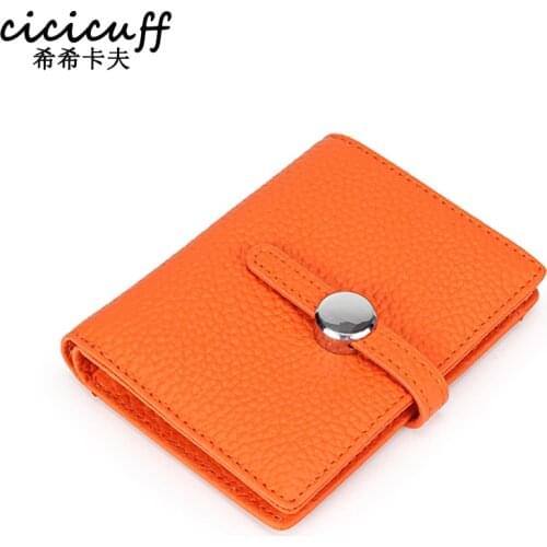 New Genuine Leather Womens Wallets and Purses Luxury Brand Design Hasp Square Wallet Fashion Card Holder Women Small Coin Purses