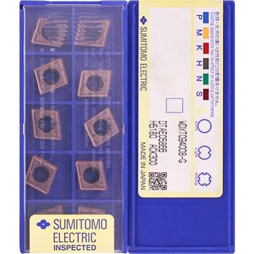 Original Carbide Insert CNC WDXT094008-G ACK300 U Drill Blade