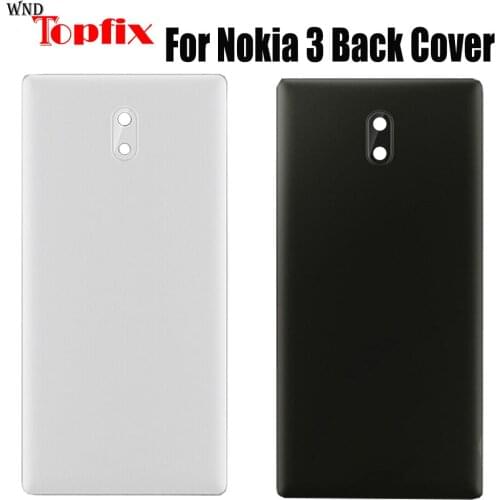 Original For Nokia 3 Battery Door Housing Back Glass Cover Case Rear panel Replacement For Nokia 3 Back Cover TA-1032