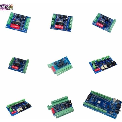 DC5V 12V 24V 36V 3CH 4CH 6CH 8CH 9CH 12CH 18CH 27CH 36CH Channel LED DMX512 Controller Board LED DMX Decoder For Led lights lamp