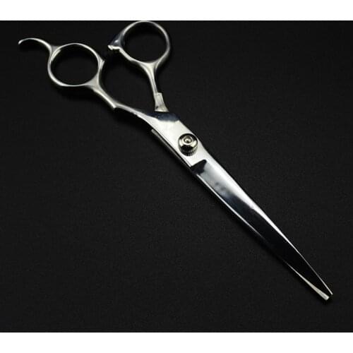 Professional 4cr13 steel 7 '' cut hair scissors haircut scissor thinning barber makas hair cutting shears hairdresser scissors
