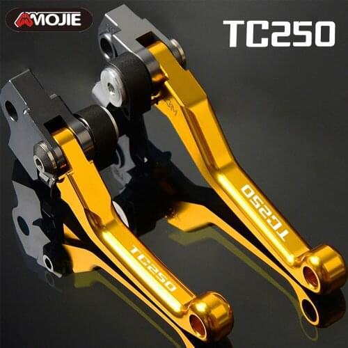 TC 250 CNC Motorcycle DirtBike Motocross dirt bike Pivot Handle Brake Clutch Levers FOR HUSQVARNA TC250 2014 2015 2016 2017 2018