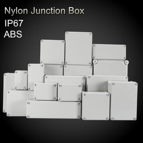 IP67 Waterproof Electrical Junction Box ABS plastic Enclosure Case Outdoor Distribution box for CCTV Camera
