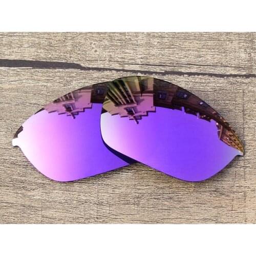Vonxyz Violet Mirror Polarized Replacement Lenses for-Oakley Half Jacket 2.0 Frame