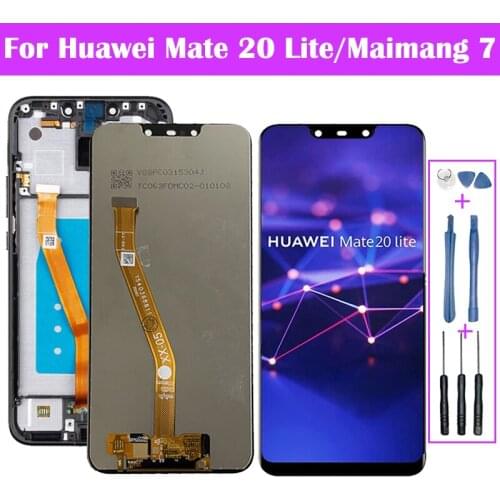 LCD For Huawei mate 20 lite LCD Display Touch Screen Digitizer Assembly Replacement For Mate 20lite Free Shipping