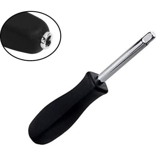 1/4 Dual-purpose Socket Wrench With 6.3mm Bottom Hole Connection Handle Socket Wrench Tool