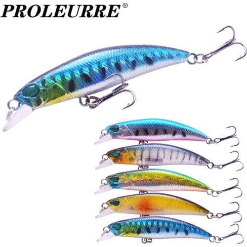 1Pcs Winter Sinking Minnow Hard Lure 6.5cm 3.8g Japan Artificial Bait With Hook Fishing Wobbler Crankbaits Jerkbait Pesca Tackle
