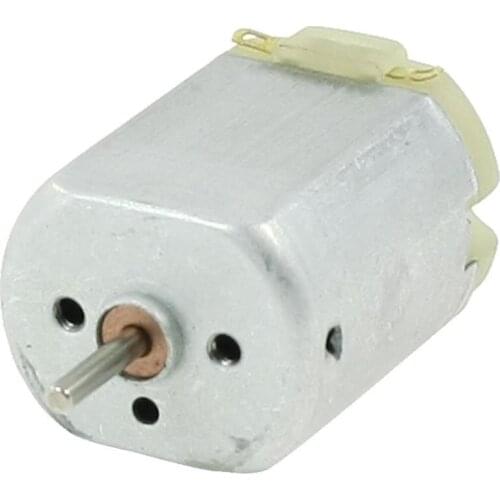 13000RPM/6500RPM 12V High Torque Magnetic Electric DC Micro Motor Silver