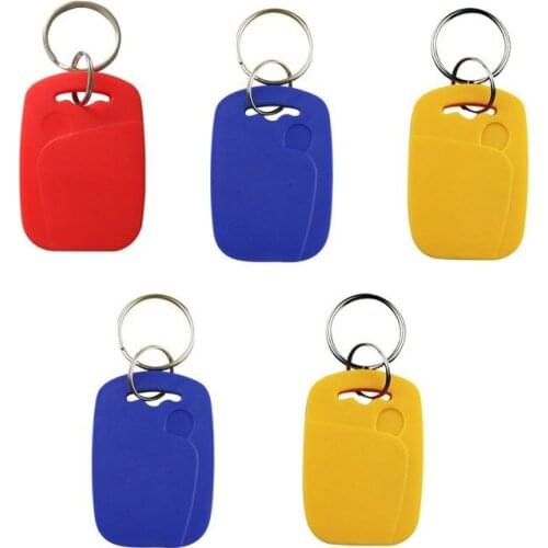2PCS RFID 13.56Mhz IC UID Changeable Dual Chip Frequency T5577 125 kHz ID blank card Writable Copier Key Fob Access