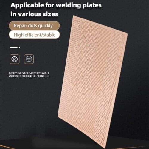 JDecflo 5PCS/LOT WYLIE Dot Repairing Lug Welding Plates Jumping Wire Jumper Fly-Line for Motherboard Repairs WYLIE Spot Patch