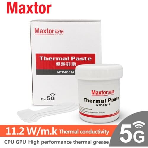 Maxtor Thermal Paste 11.2W/m-k 8301A PC CPU GPU PS4 Computer 5G MCU Equipment Cooler fan thermal heatsink grease
