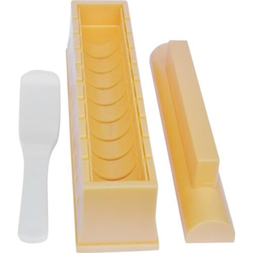 Sushi Making Kit Supplies Rice Roll Mold Sushi Maker Tool Set Round-shaped Sushi Maker Set Kitchen Accessories